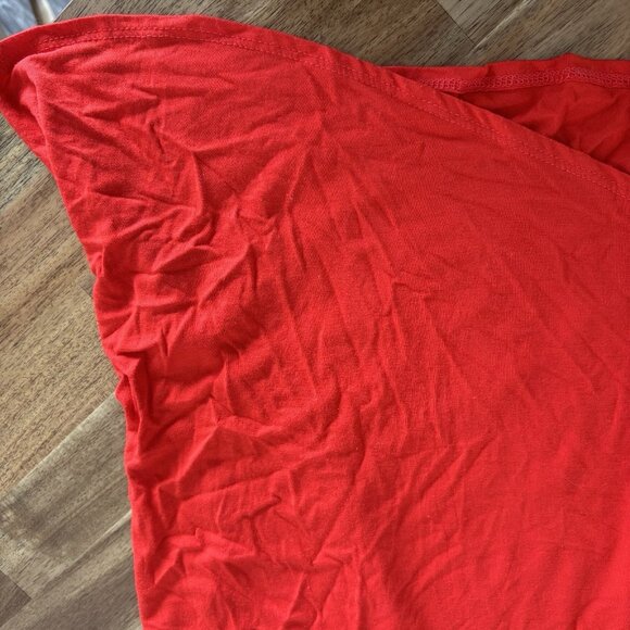 The Vanity Room Coverup Red Dress Women's Size XL Resort Cruise Beach - Picture 11 of 15